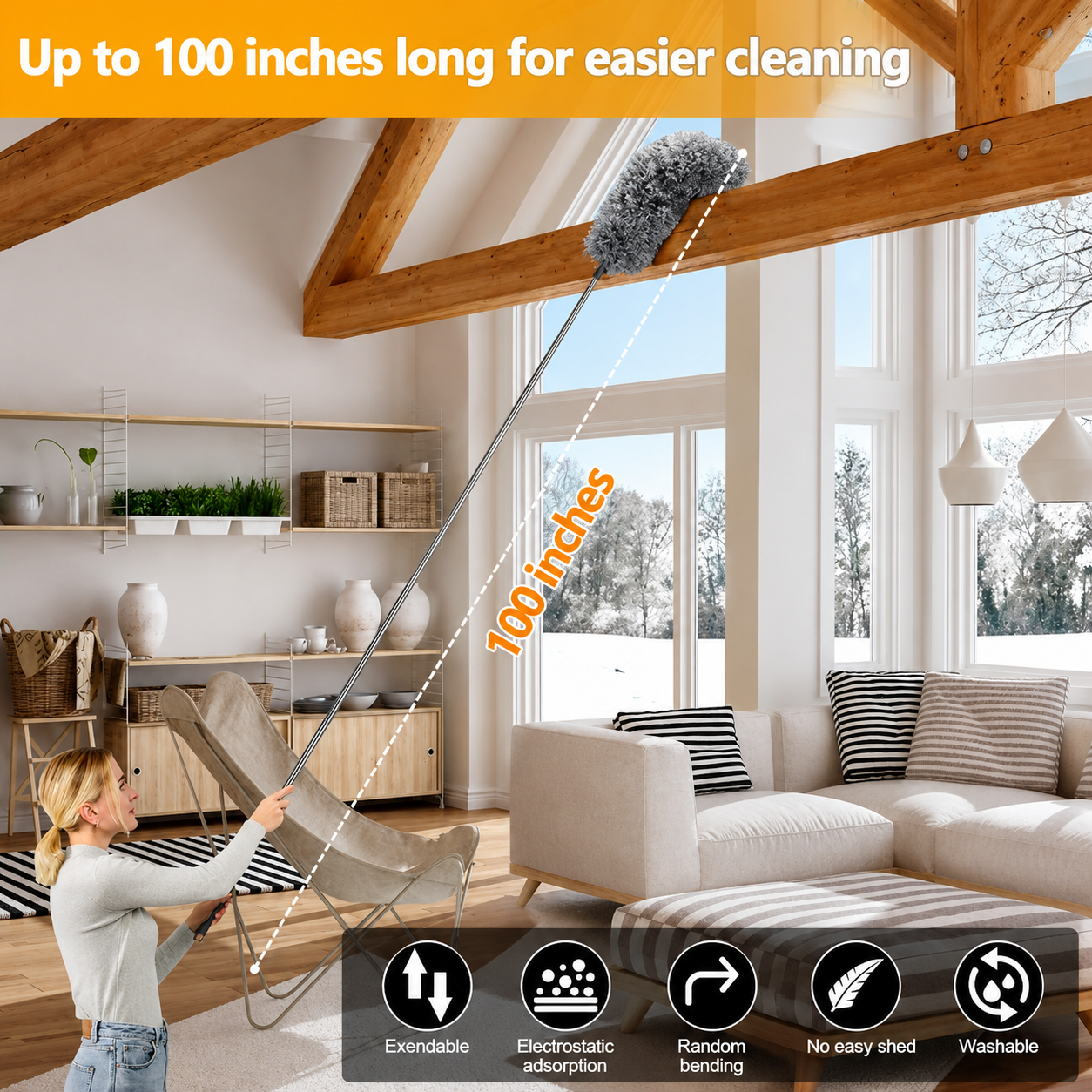 Flexible Microfiber Duster