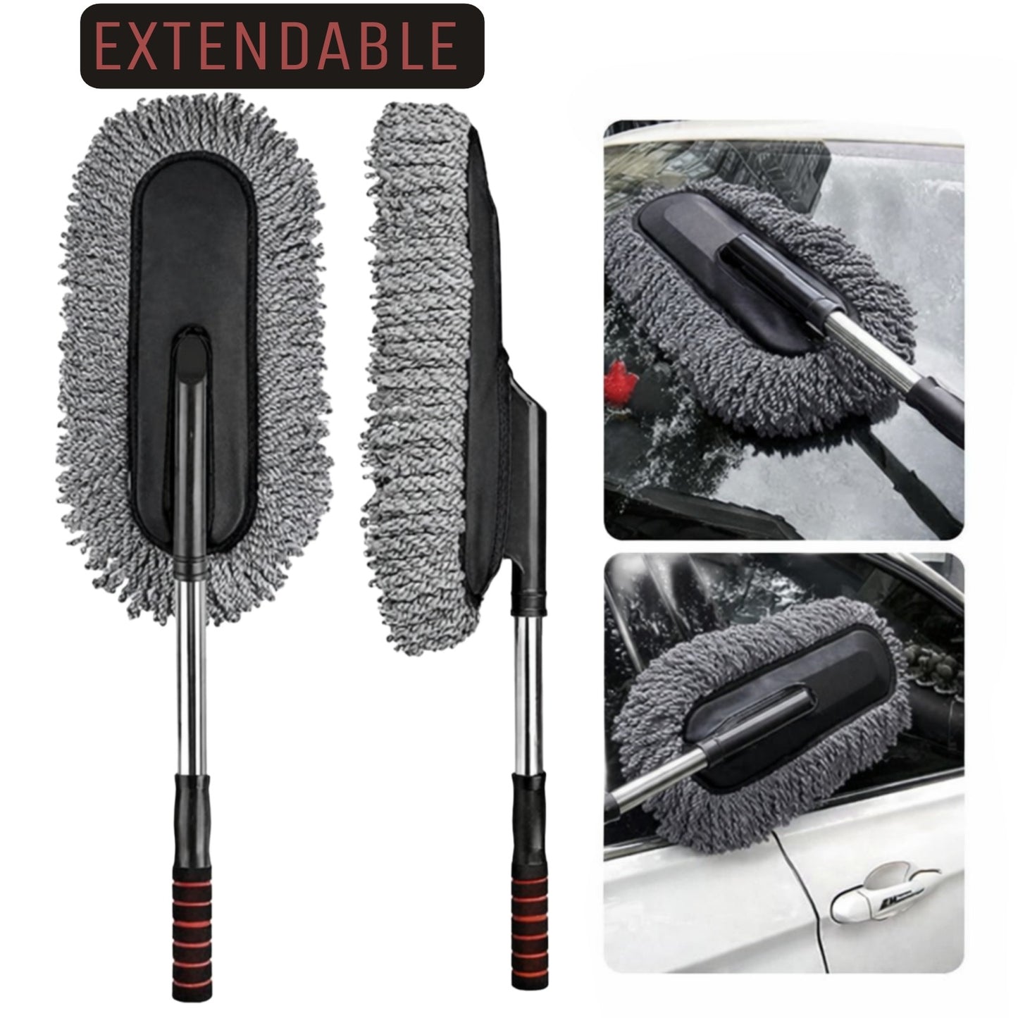 Microfiber Car Wash Duster For Vehicle Exterior And Interior Cleaning
