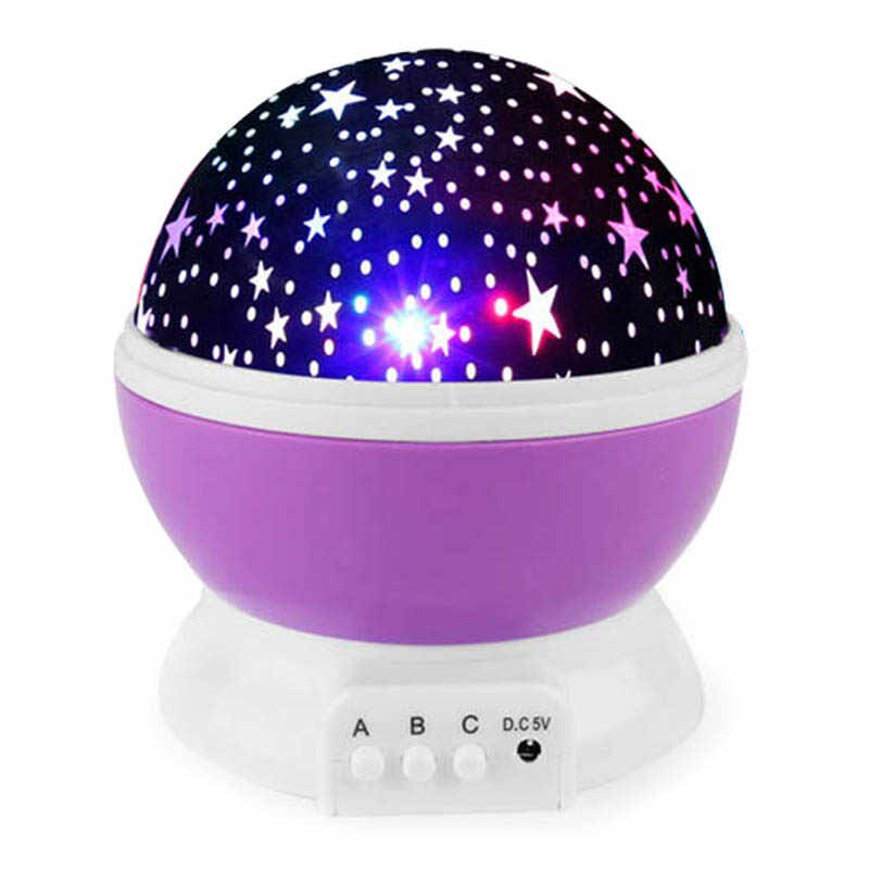 360° Rotating Star Master Projection Lamp