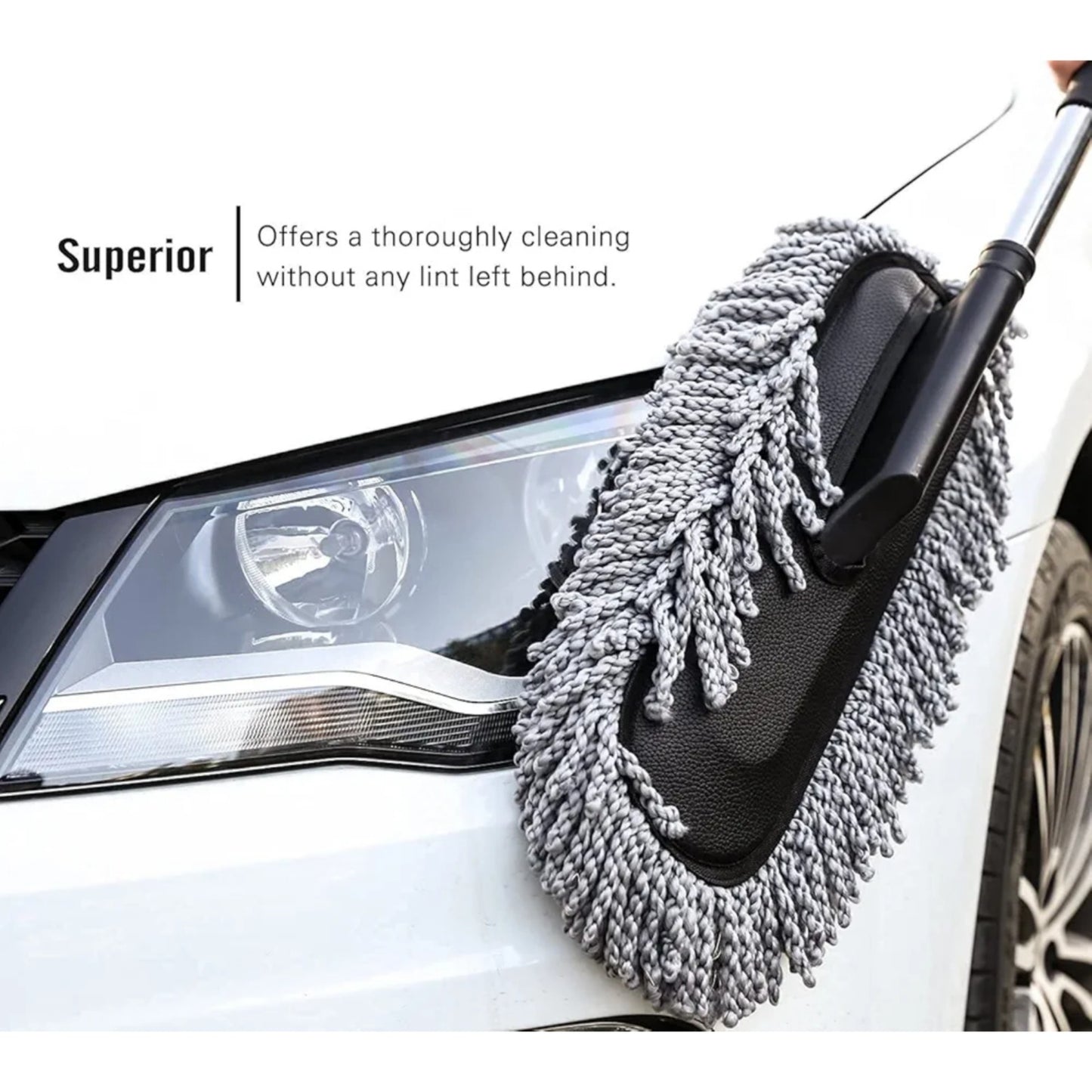 Microfiber Car Wash Duster For Vehicle Exterior And Interior Cleaning
